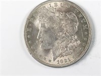 1921(P) Morgan silver dollar,