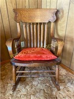 Antique oak Rocking Chair