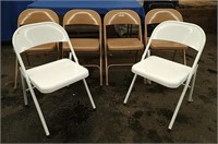 6 Metal Folding Chairs