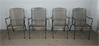 4x Wrought Iron Chairs