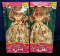 2 Ribbons & Rose's Barbie's-New in Box