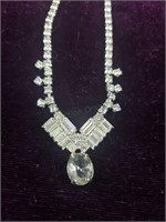 Vintage Signed Kramer Rhinestone Crystal