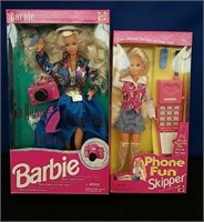 Lot of 2 Barbie & Skipper New in Box