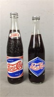 2x Vintage Pepsi Bottles