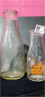 Milk & Cream Glass Bottles