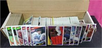 Box of 1984 Topps Football Cards
