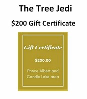 The Tree Jedi - $200.00 Gift Certificate