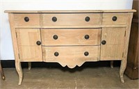 Modern Oak Sideboard in Light Wash