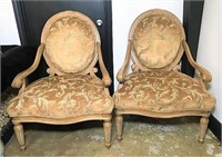 Italian Style Parlor Arm Chair