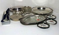Silver Finish Serving Pieces