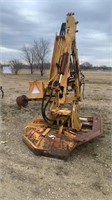 Three point hitch side mount mower