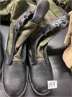 SIZE 7 WELLCO MILITARY BOOTS