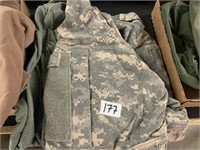 MILTARY JACKET AND THERMALS