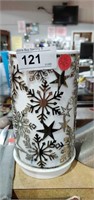 Snowflake Lamp / Scent Warmer   Missing Top