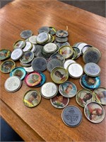 1990 Topps metal bottle cap collection