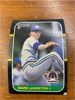 1987 Donruss Mark Langston card