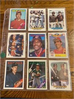 1988 Topps baseball cards