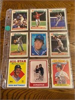 Score, Topps Baseball Cards