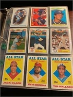 Topps 1986-89 Baseball Cards