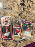 Topps 1990 Cardinals Baseball cards