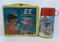 1982 E.T. The Extra-Terrestrial lunchbox & thermos