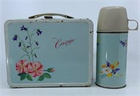 1964 Corsage lunch box & thermos