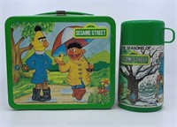 1983 Sesame Street lunch box & thermos