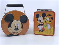 2 - Mickey Mouse tins