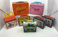 7- Assorted Tin boxes
