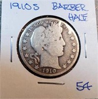 1910s Barber Half Dollar