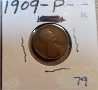 1909P Lincoln Cent VG