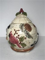 Sonoma Ceramic Song Bird Cookie Jar