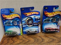 NEW 3 Hotwheels Cars