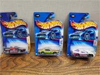 NEW 3 Hotwheels Cars