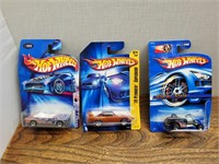 NEW 3 Hotwheels Cars