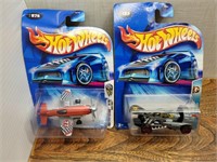 NEW 2 Hotwheels Airplanes