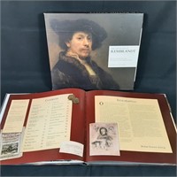 The Treasures of Rembrandt Book with Inserts