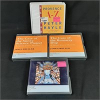 3 Kids Audiobooks and One Travel Guide on CD