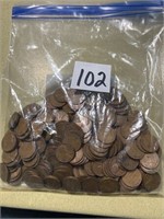 (255) Wheat Cents Various Dates