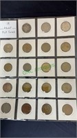 Coins - 19 adult flip coins(1178)
