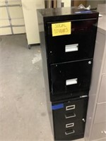 2 Drawer Metal Letter Size File Cabinets