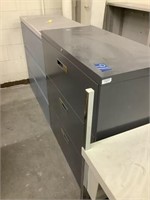 Allsteel 36"40" Lateral 42"x38" 3 Drawer