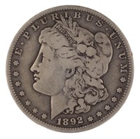1892 New Orleans Morgan Silver Dollar *Key Date