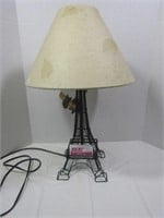 Eiffel Tower Lamp w/Paper Shade--24" Tall
