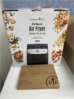 Pampered Chef Deluxe Air Fryer Kit Plus Skewers