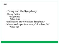 Drury and the Symphony