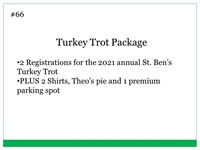 Turkey Trot Package