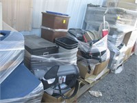 2 pallets of janitorial equipment