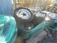 Pallet of tires