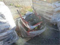 Pallet of mowers